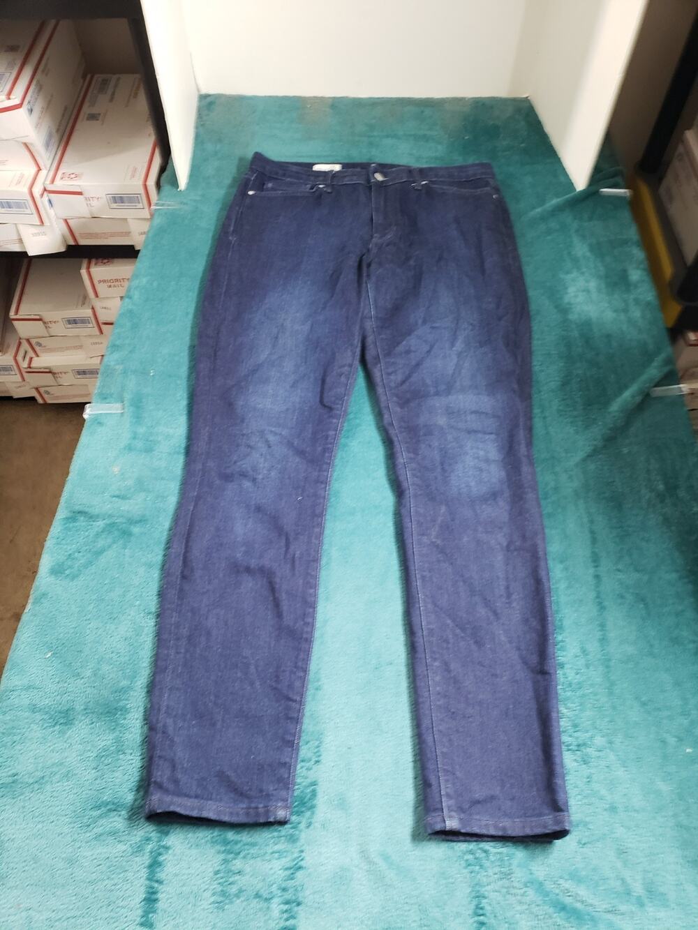 Gap Jeans Size 29 Womens Blue Stretch Pants Denim Ladies High Rise Skinny